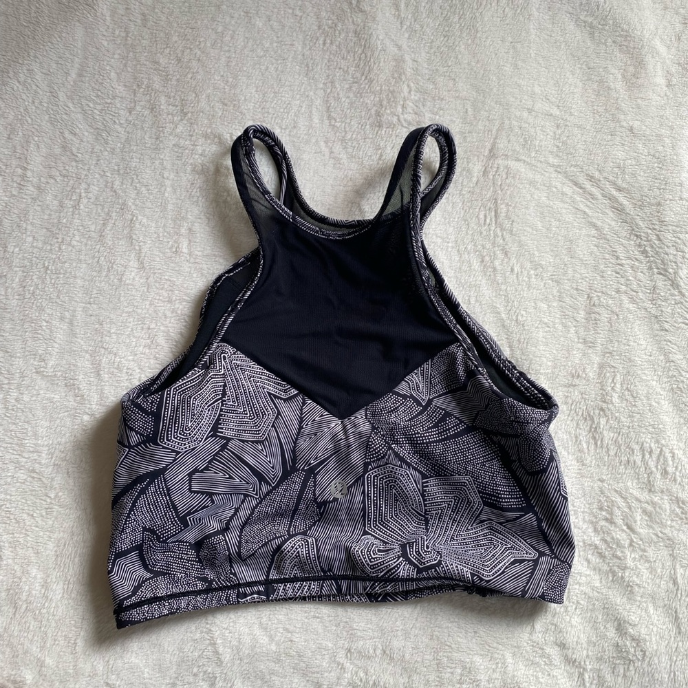 Lululemon high neck crop bra tpp